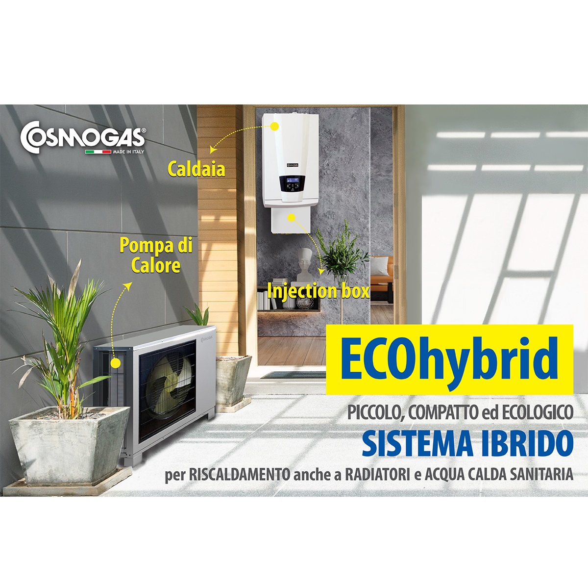 Cosmogas ecohybrid sistema ibrido